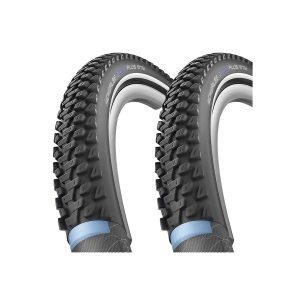 Schwalbe Marathon Plus MTB HS468 Bicycle Tyres, 29 x 2.25, 57-622, TS Reflex Per.SG DC, Pack of 2